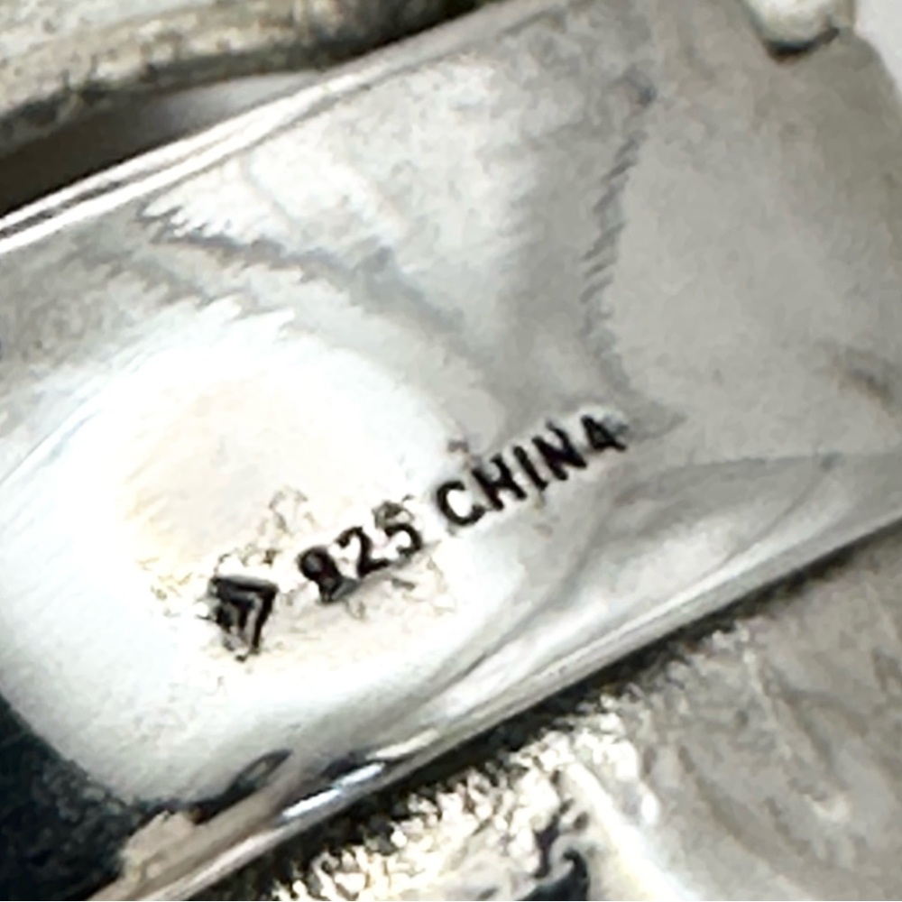 Silpada Retired B2260 Sterling silver Sommelier Hinged Bangle Bracelet - Picture 7 of 9